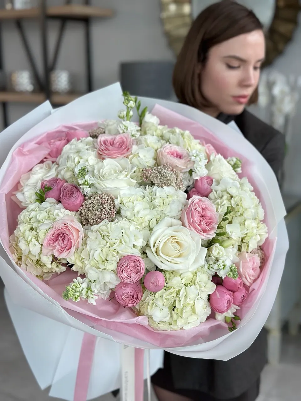 Букет Клубничный пломбир — изображение 2