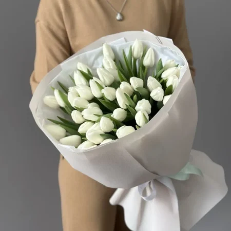 Моно букет из тюльпанов